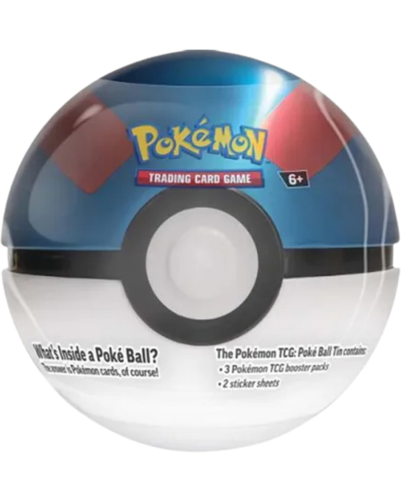 Pokemon - Poke Ball Tin - Great Ball (Q4 2024)