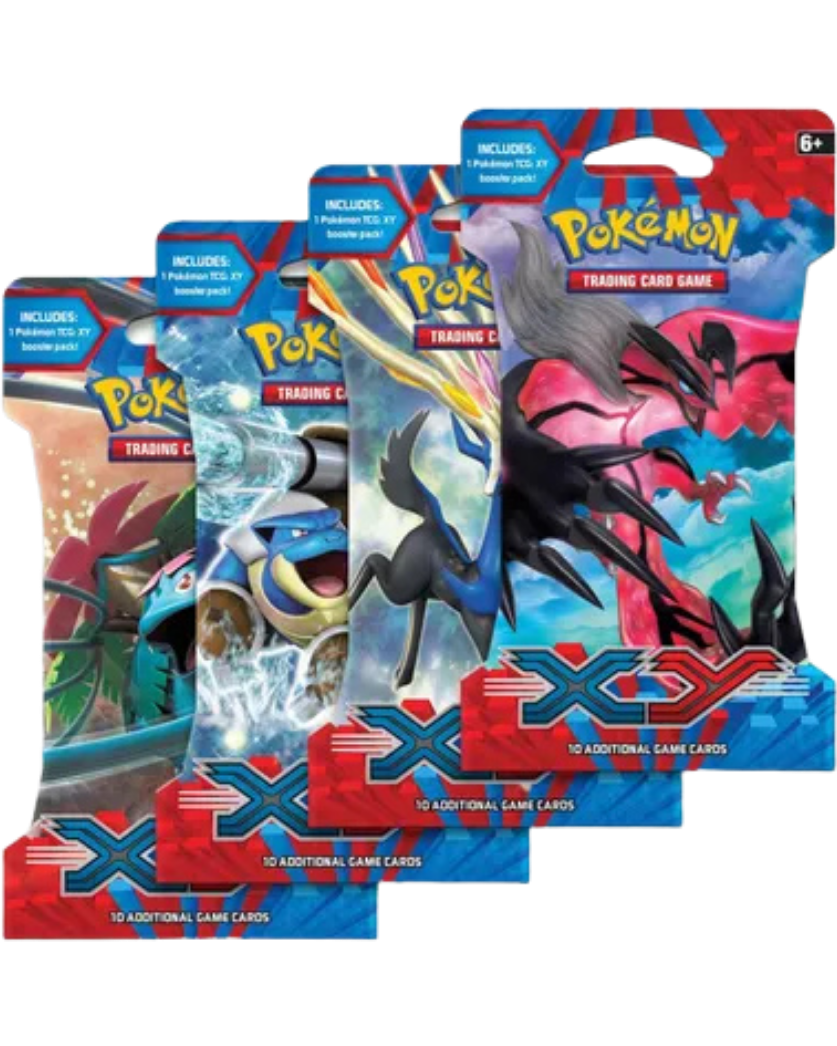 XY Sleeved Booster Pack Art Bundle [Set of 4]