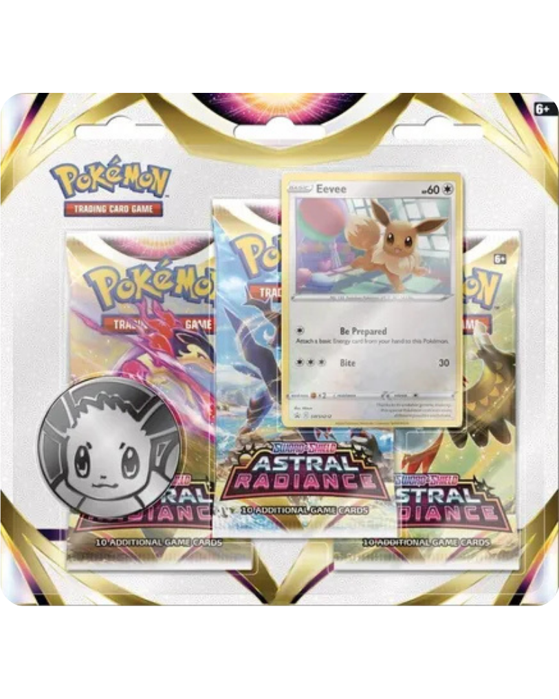 Astral Radiance 3 Pack Blister [Eevee]