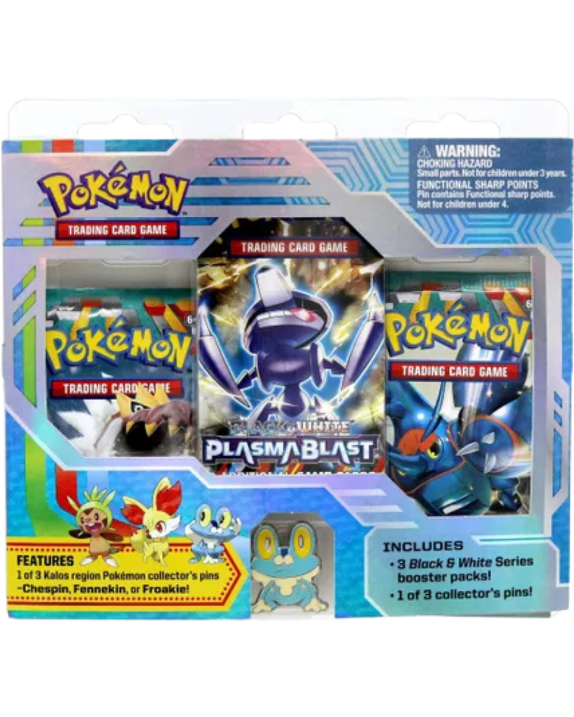 Collector's Pin Three Pack Blisters (Froakie)
