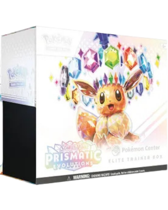Prismatic Evolutions Pokemon Center Elite Trainer Box (Exclusive) Case