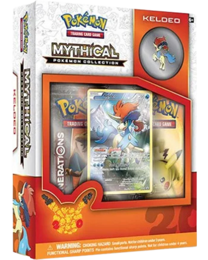 Mythical Pokemon Collection Box [Keldeo]
