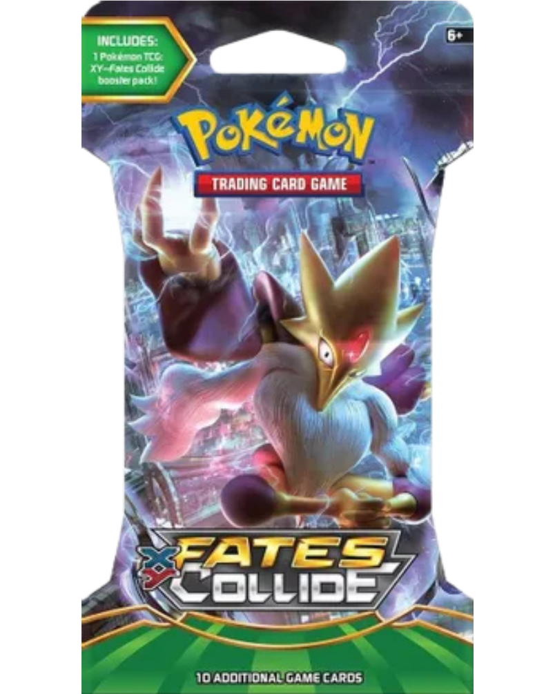 XY - Fates Collide Sleeved Booster Pack [Mega Alakazam]