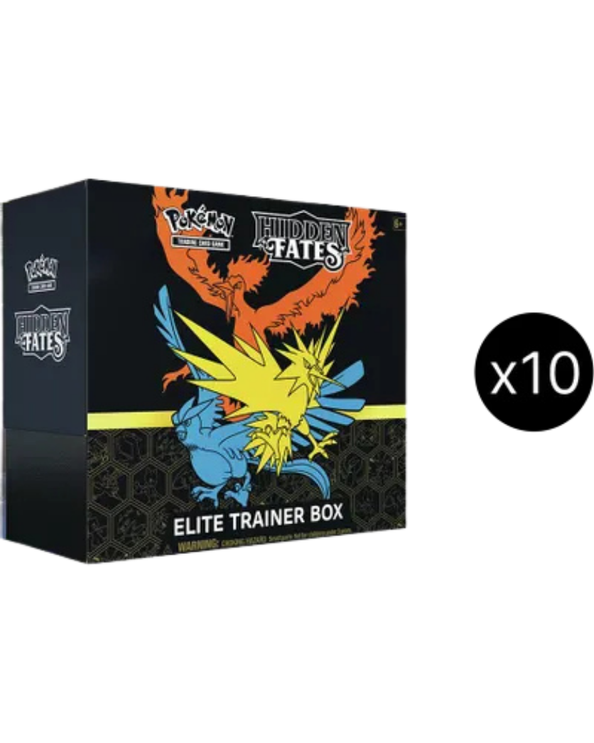 Hidden Fates Elite Trainer Box Case