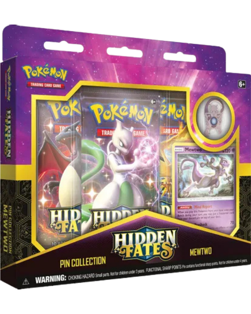 Hidden Fates Pin Collection [Mewtwo]