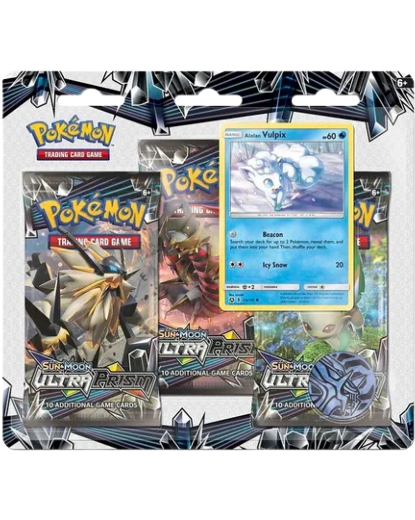 Ultra Prism 3 Pack Blister [Alolan Vulpix]