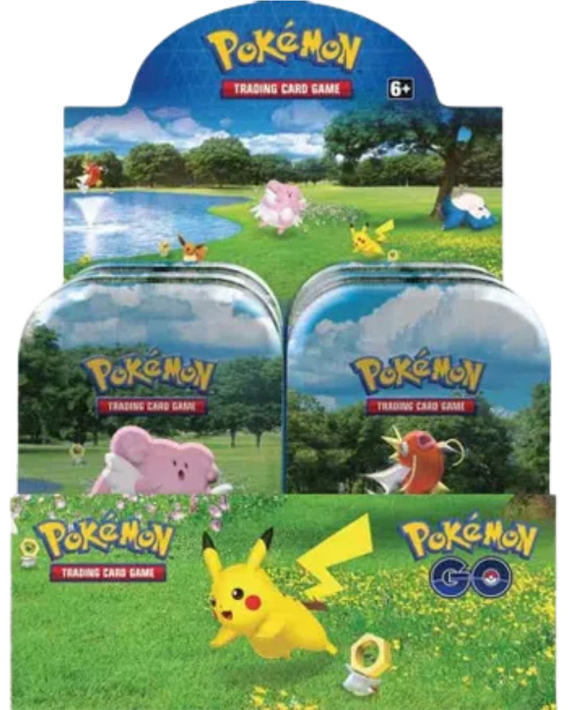 Pokemon GO Mini Tin Display