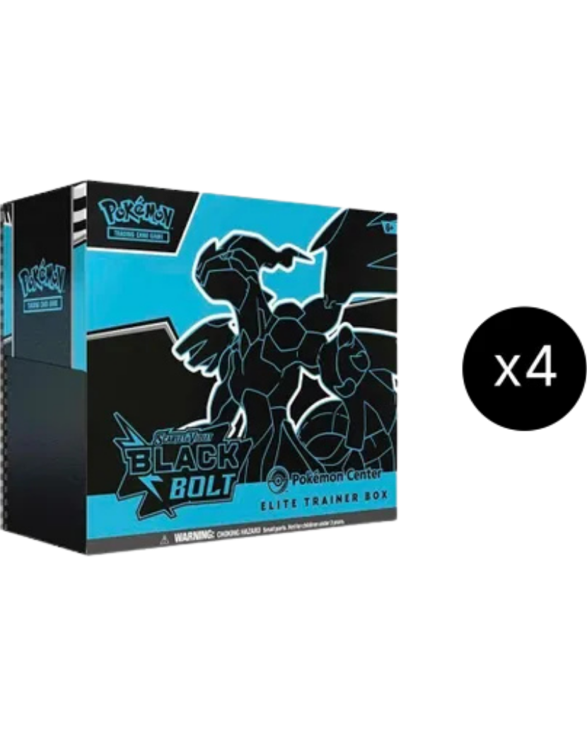 Black Bolt Pokemon Center Elite Trainer Box (Exclusive) Case