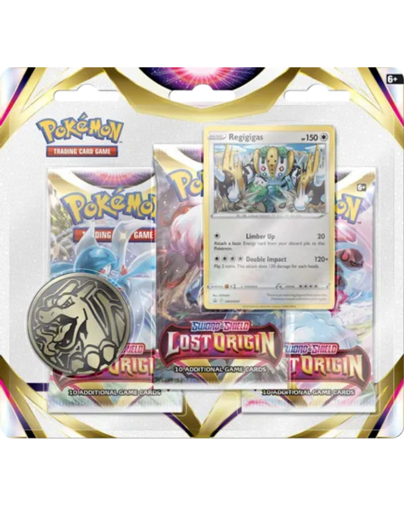 Lost Origin 3 Pack Blister [Regigigas]