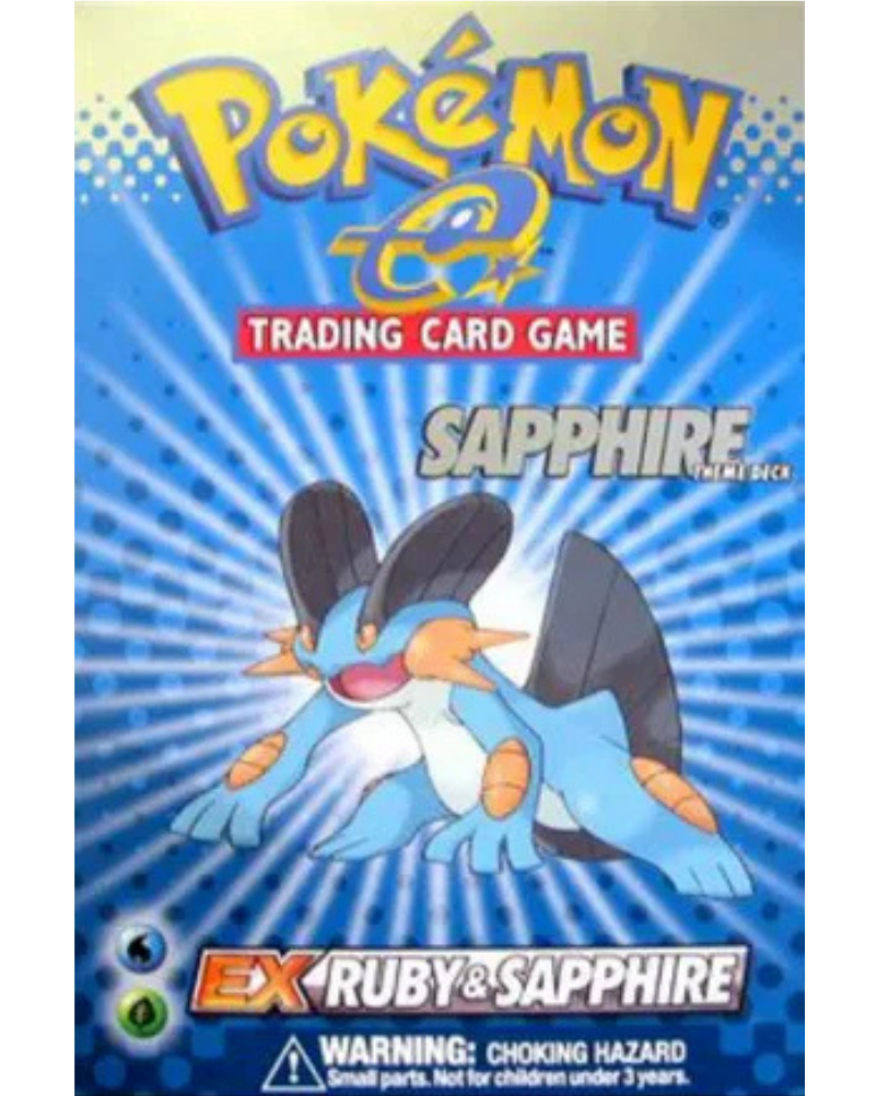 EX Ruby & Sapphire Theme Deck - "Sapphire" [Swampert]