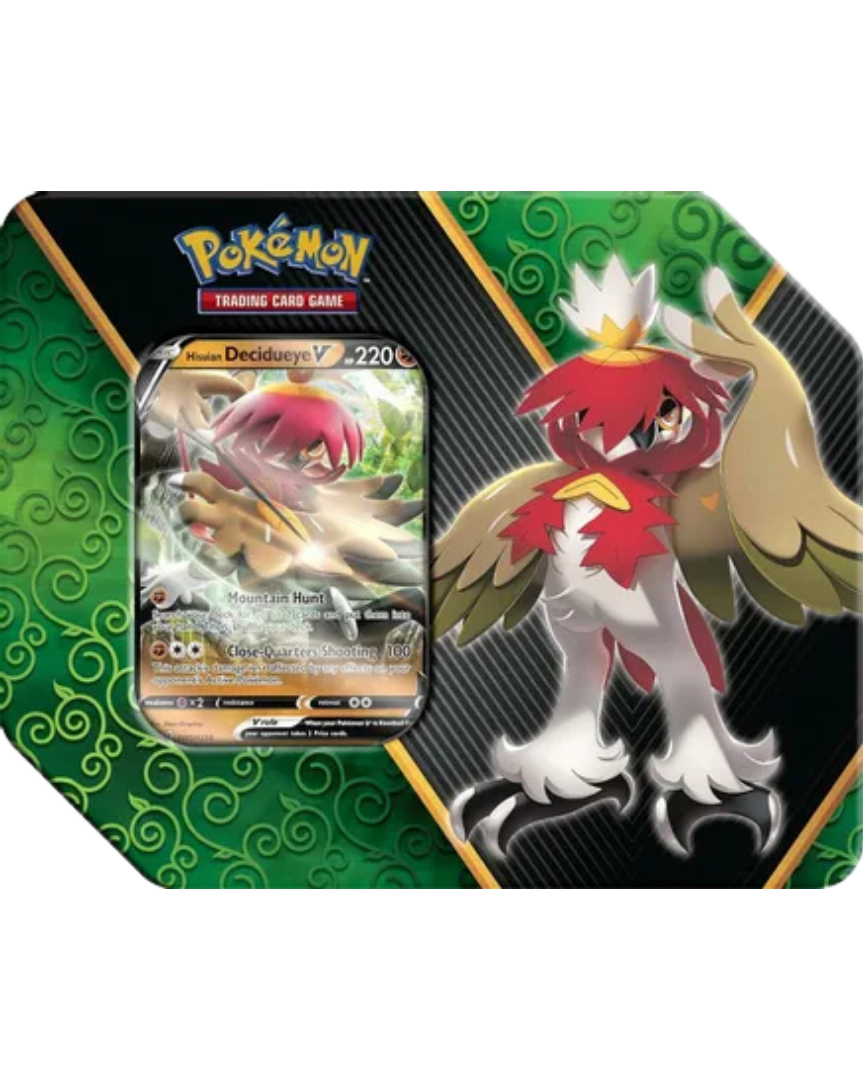 Divergent Powers Tin [Hisuian Decidueye V]