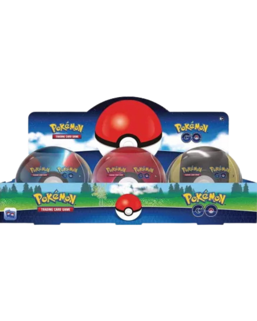 Pokemon GO Poke Ball Tin Display