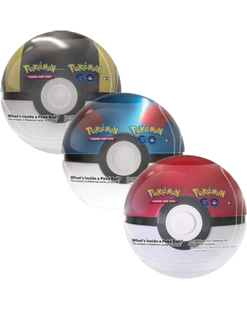 Pokemon GO Poke Ball Tin [Set of 3]