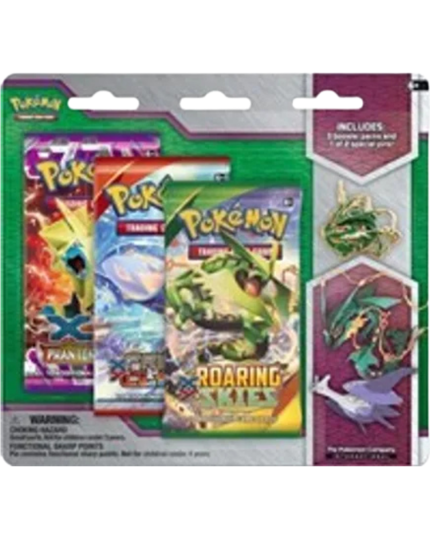 Mega Evolution Collector's Pin Blisters [Rayquaza]