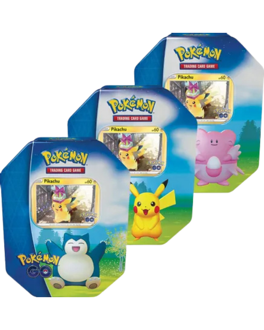 Pokemon GO Tin [Set of 3]