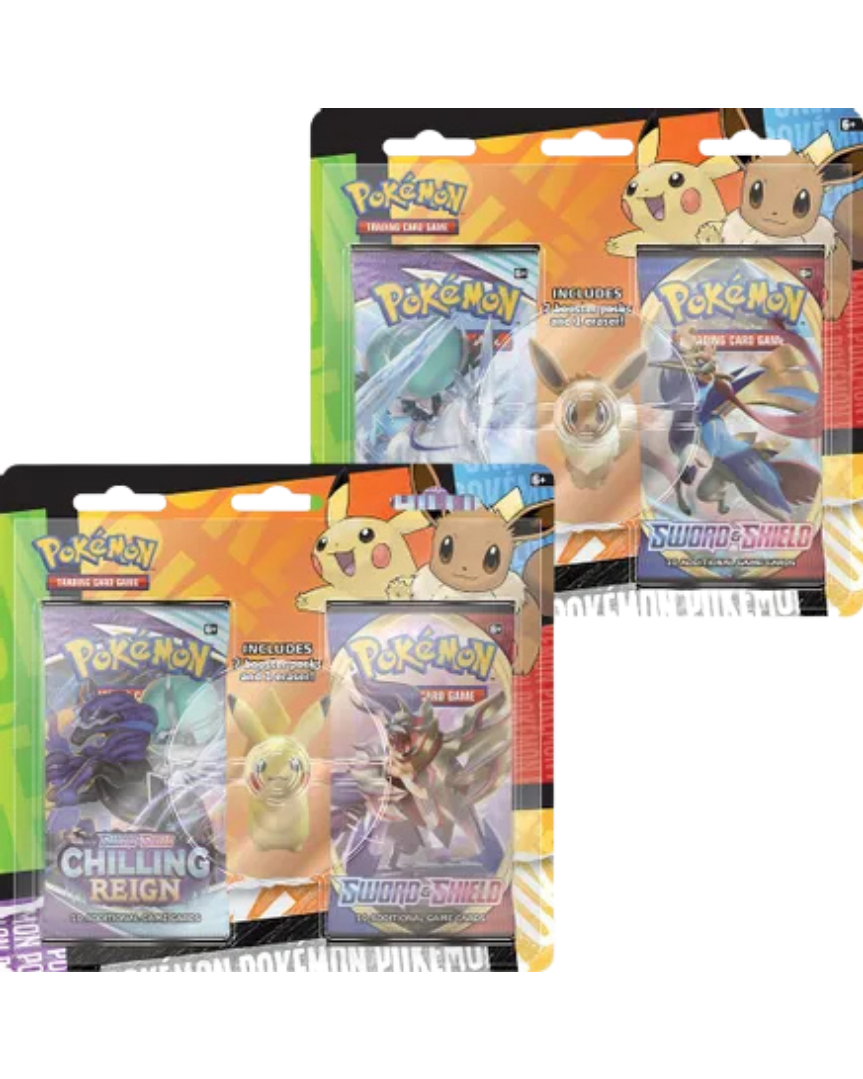 Pokemon TCG: Back to School Eraser Blister [Set of 2]