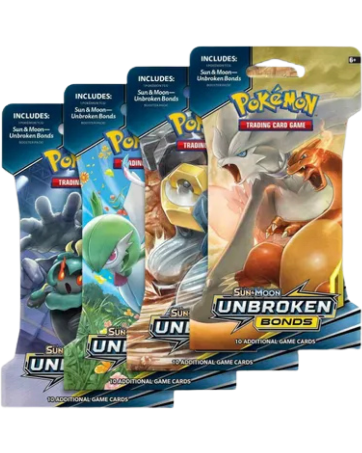 Unbroken Bonds Sleeved Booster Pack Art Bundle [Set of 4]