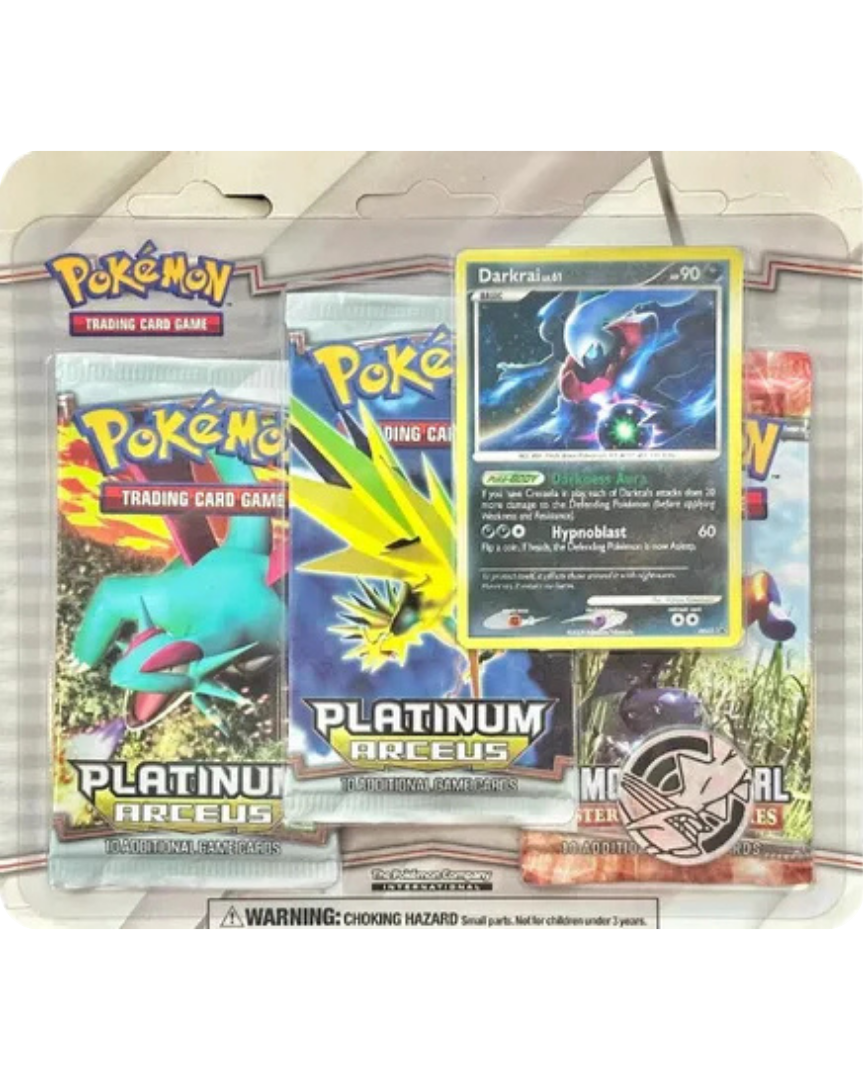 Arceus 3 Pack Blister [Darkrai]