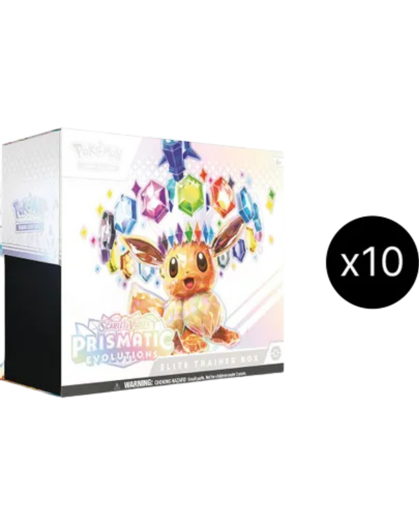 Prismatic Evolutions Elite Trainer Box Case