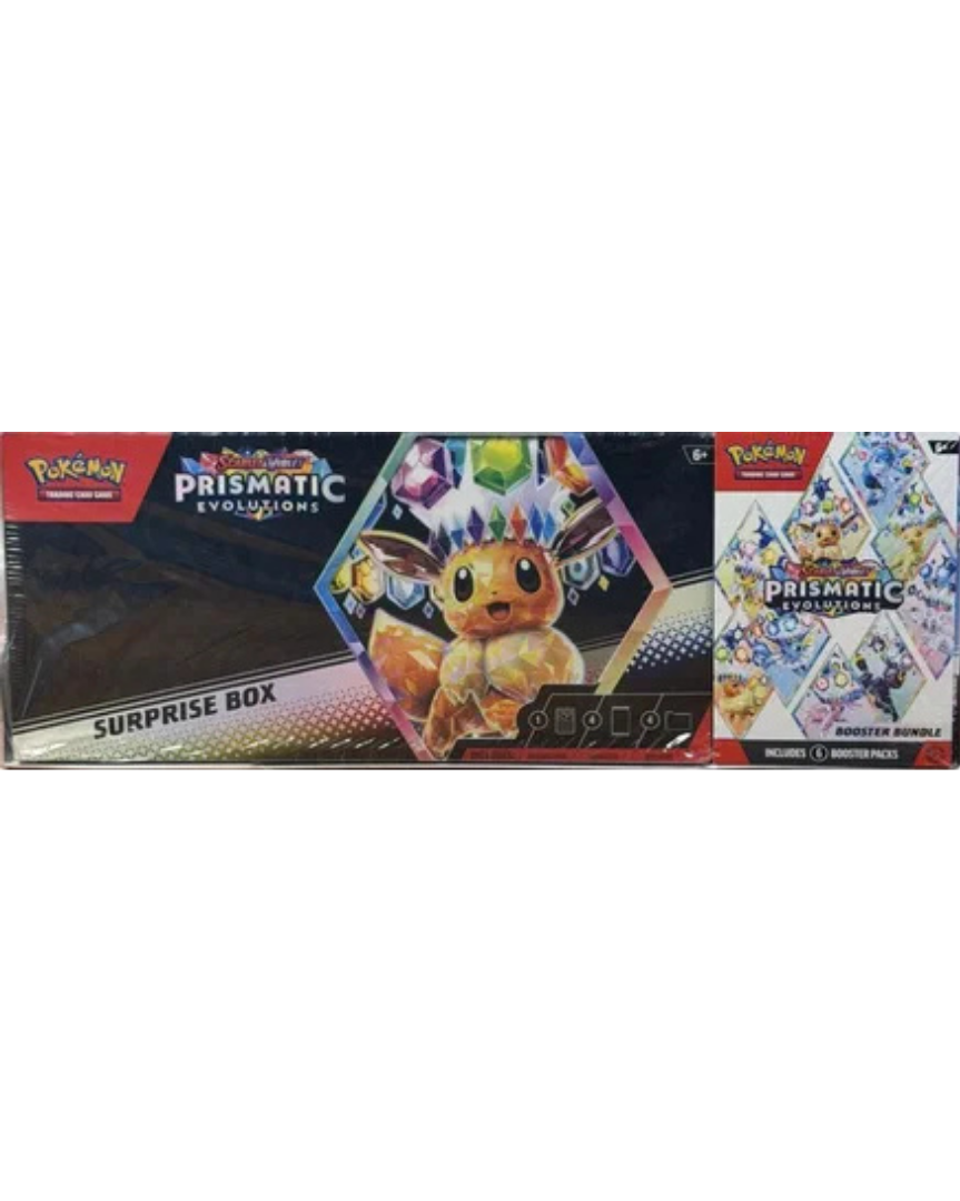 Prismatic Evolutions Booster Bundle + Surprise Box Bundle (Sam's Club)