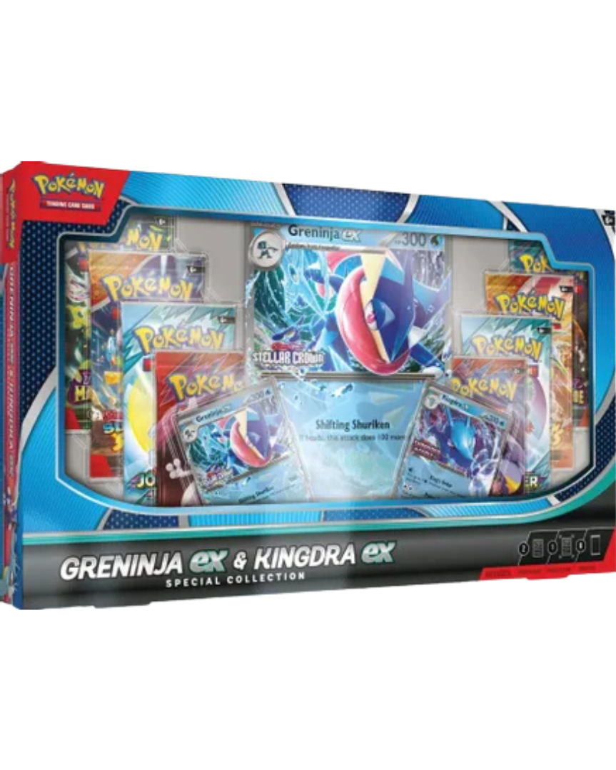 Greninja EX & Kingdra EX Special Collection Box