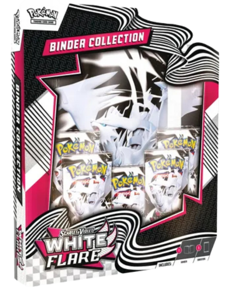 White Flare Binder Collection