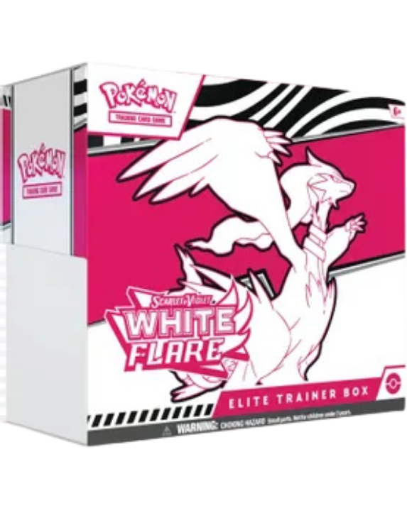 White Flare Elite Trainer Box Case