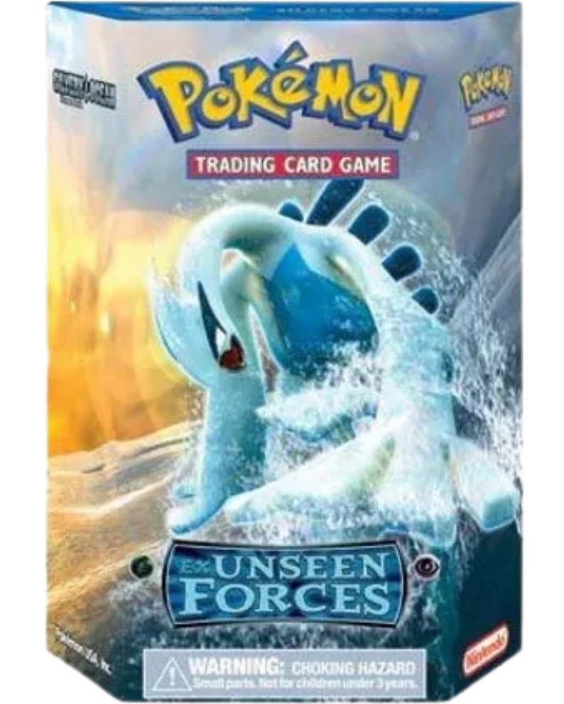 Unseen Forces Theme Deck - "Silvery Ocean" [Lugia]