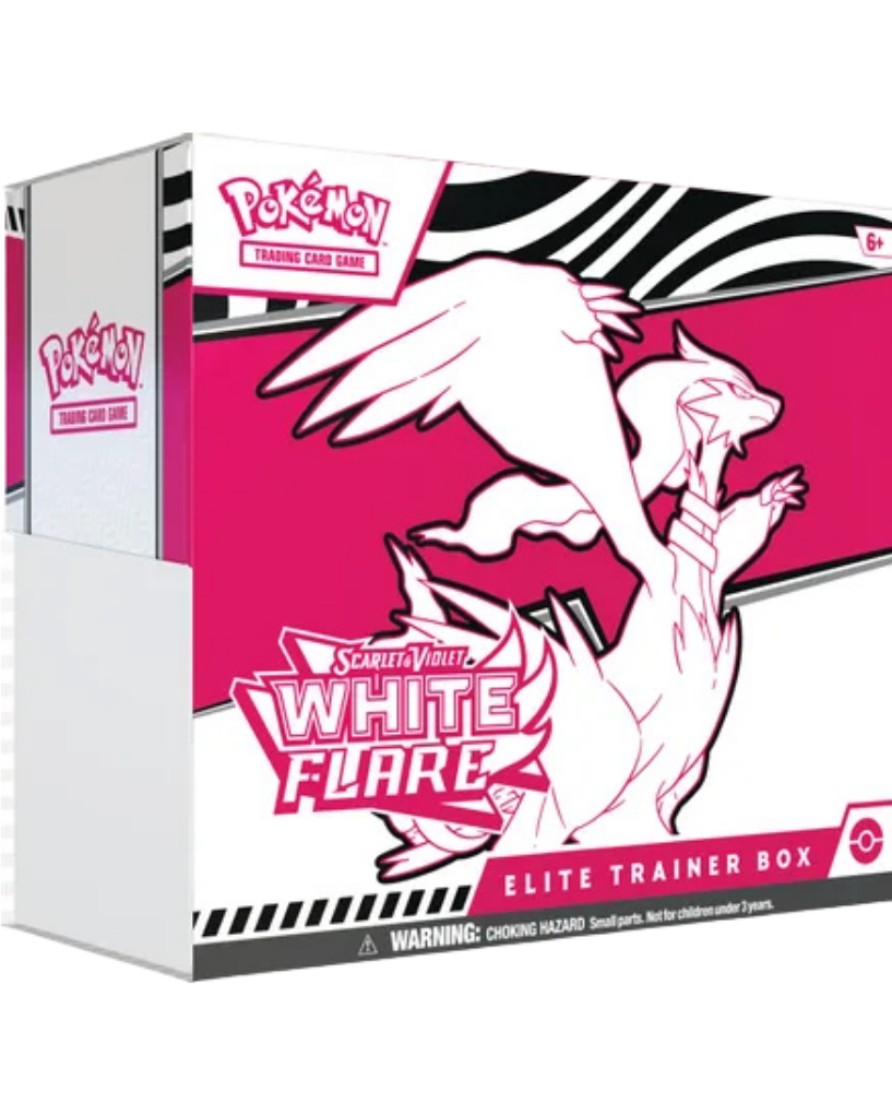 White Flare Elite Trainer Box