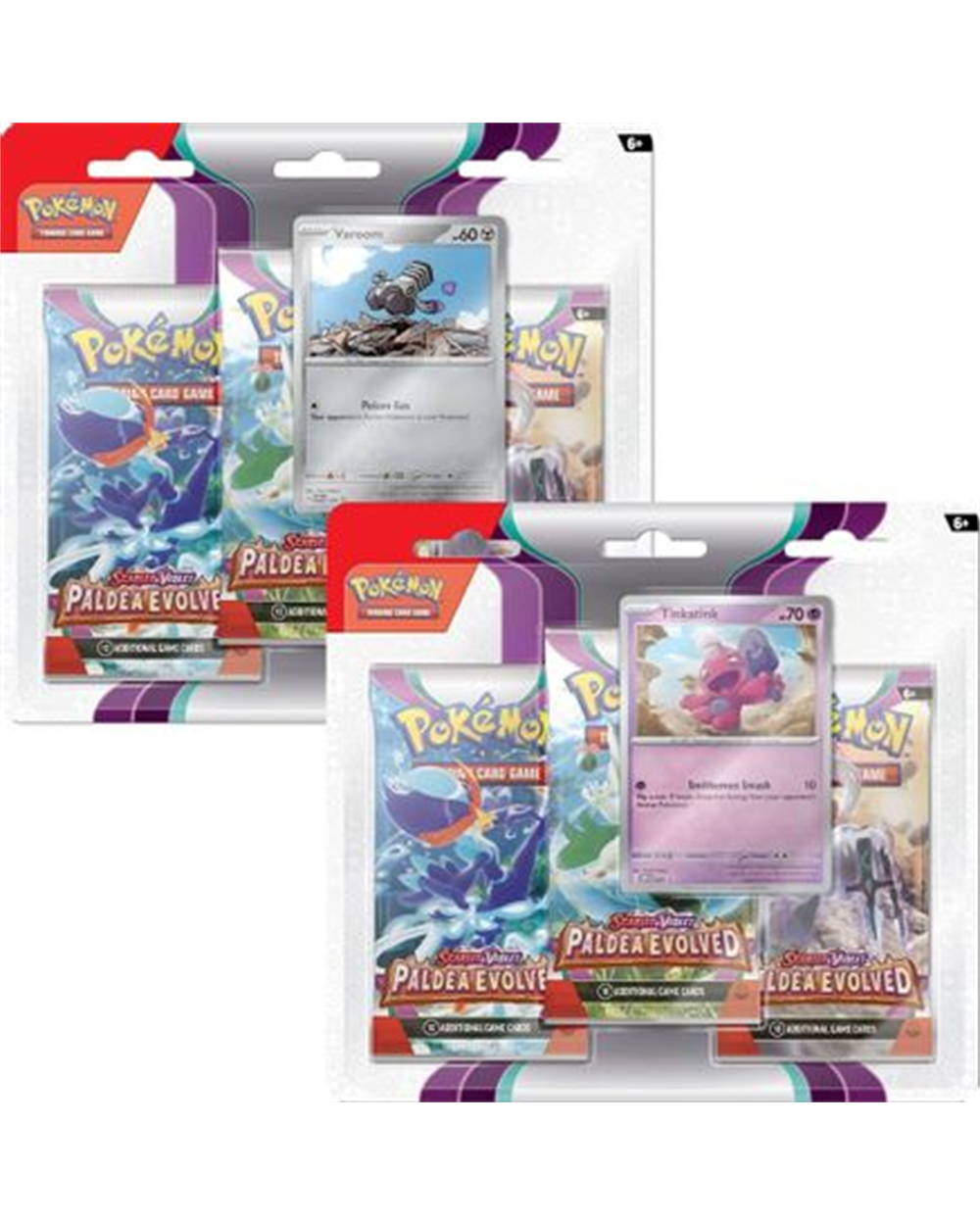 Paldea Evolved 3 Pack Blister [Set of 2]