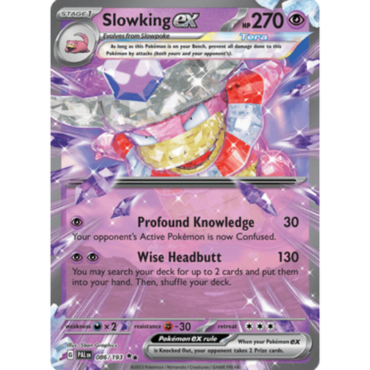 Slowking ex (086/193) [Scarlet & Violet: Paldea Evolved]
