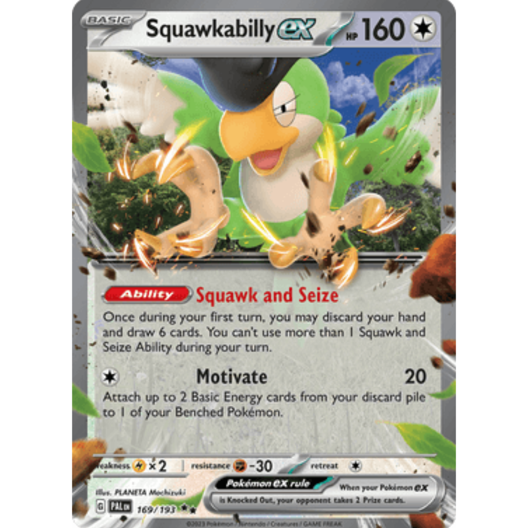 Squawkabilly ex (169/193) [Scarlet & Violet: Paldea Evolved]