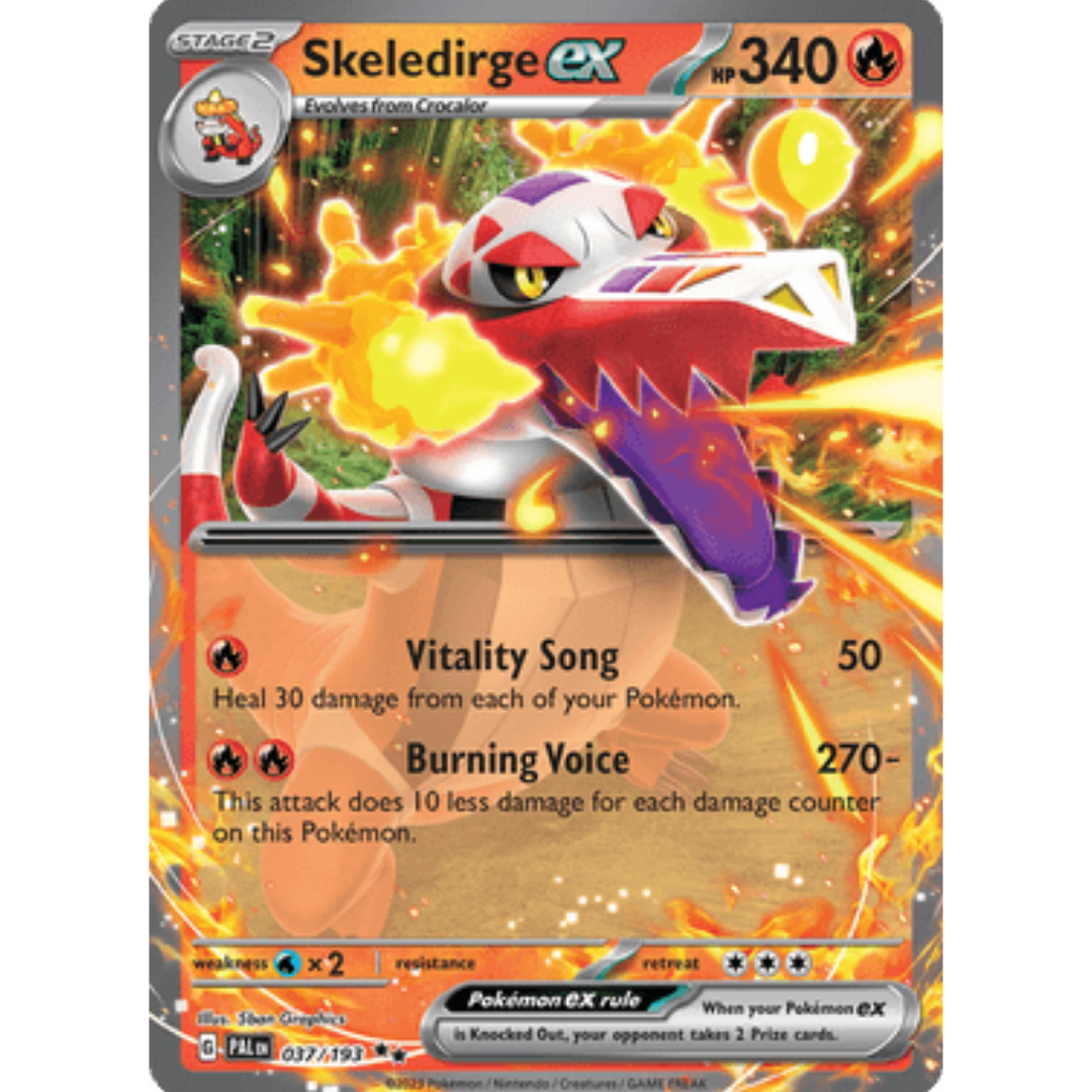 Skeledirge ex (037/193) [Scarlet & Violet: Paldea Evolved]