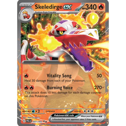 Skeledirge ex (037/193) [Scarlet & Violet: Paldea Evolved]