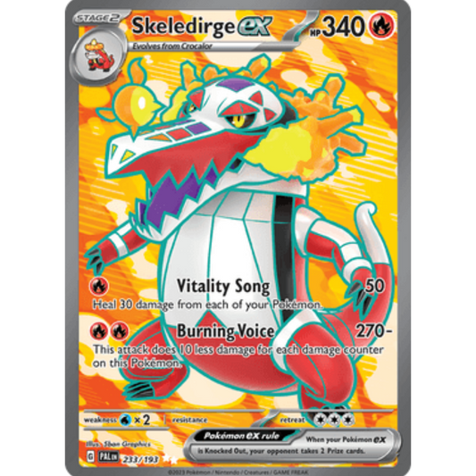 Skeledirge ex (233/193) [Scarlet & Violet: Paldea Evolved]