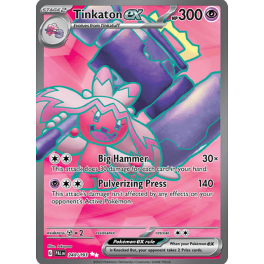 Tinkaton ex (240/193) [Scarlet & Violet: Paldea Evolved]