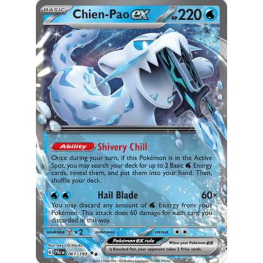 Chien-Pao ex (061/193) [Scarlet & Violet: Paldea Evolved]