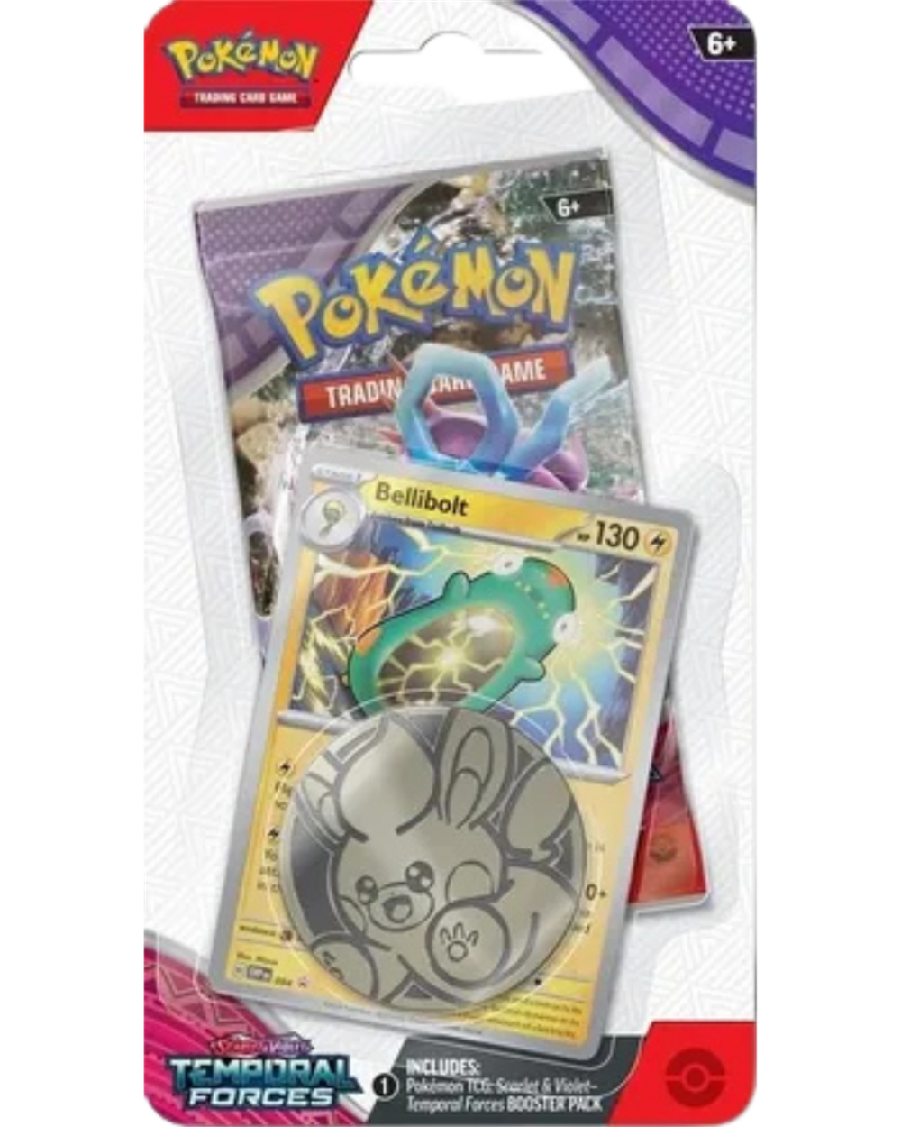 Scarlet & Violet: Temporal Forces - Single Pack Blister (Bellibolt)