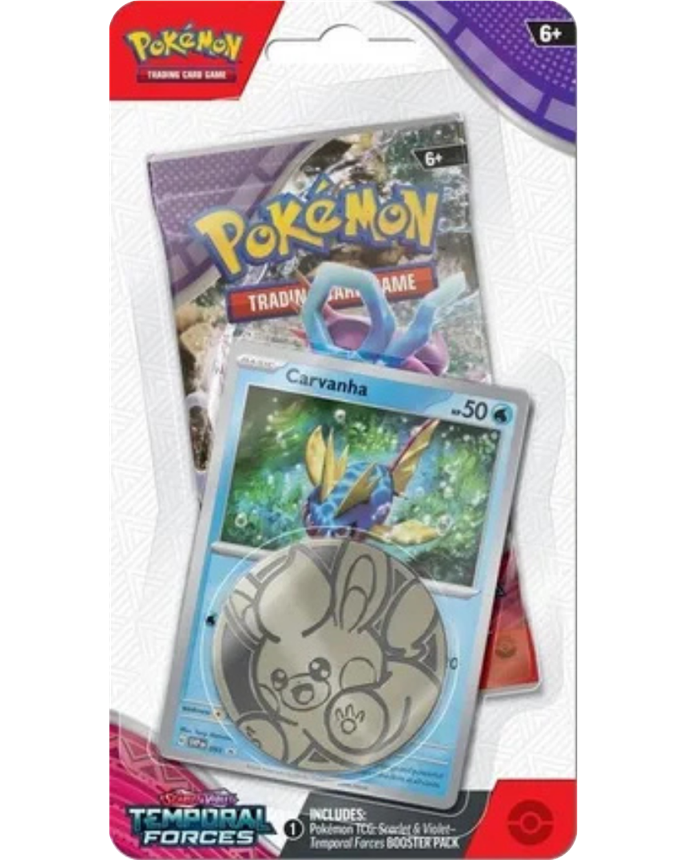 Scarlet & Violet: Temporal Forces - Single Pack Blister (Carvanha)
