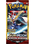 Sun & Moon: Crimson Invasion - 3-Card Booster Pack
