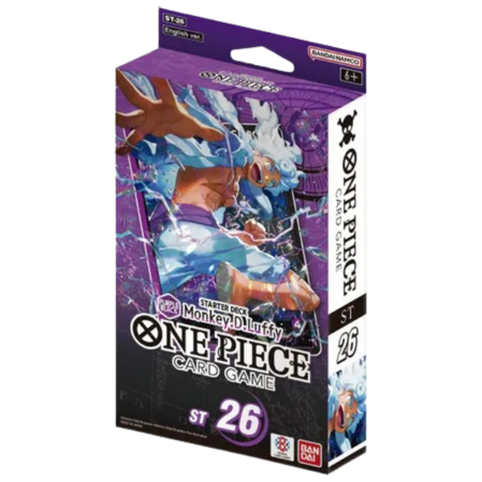 Starter Deck 26: PURPLE/BLACK Monkey.D.Luffy